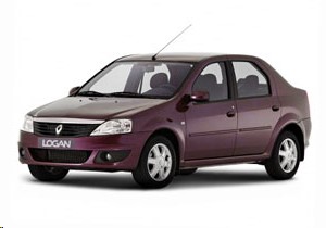 Стекло заднее Renault Logan до 2014 г. с обогревом