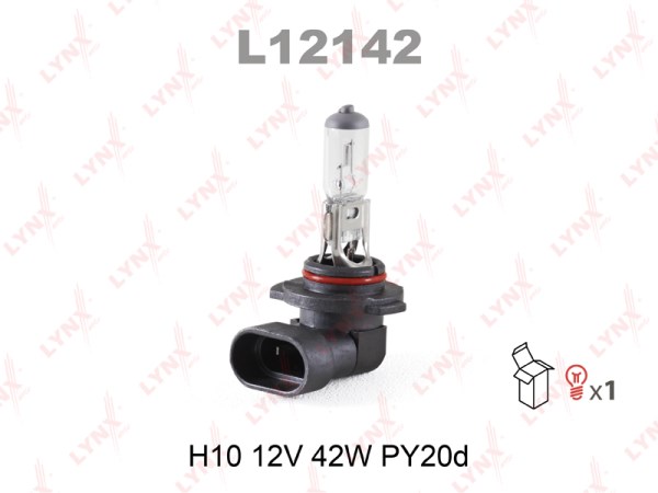 Лампа H10 12V 42W PY20D
