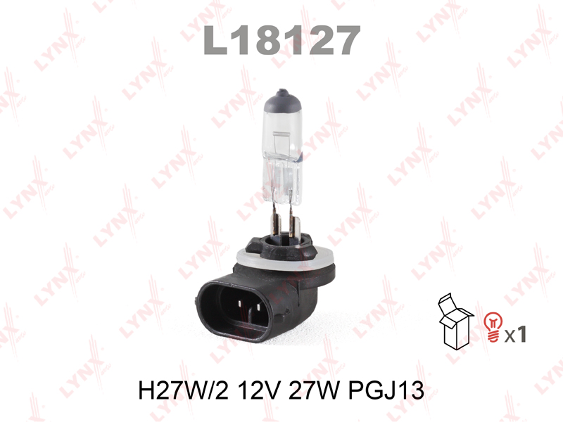Лампа H27/2 12V /881/ 27W PGJ13