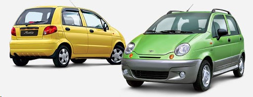 Стекло двери задн. Daewoo Matiz прав.