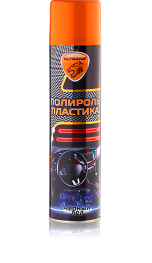Полироль пластика 400 мл Черный лед (аэрозоль)
