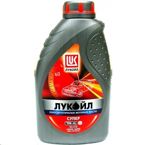 Масло моторное Лукойл-Супер 10W40 SG/CD (1л.) п/синт. (бенз., диз.)