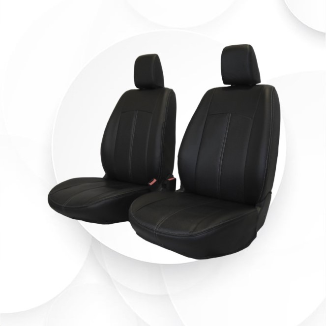 Чехлы на сиденье Chevrolet Cruze с 2008 г. Экокожа черная Сенат (разд. задн. спинка)