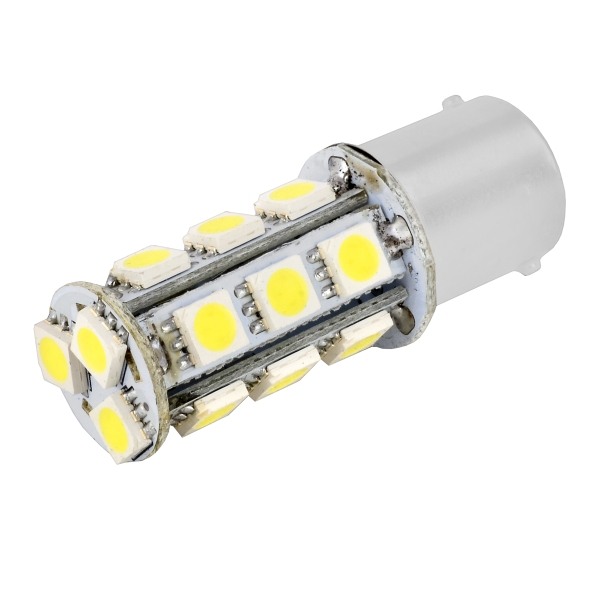 Лампа 1-конт. 12V P21W S25 18 SMD с цок. BA15s (к-т 2 шт)