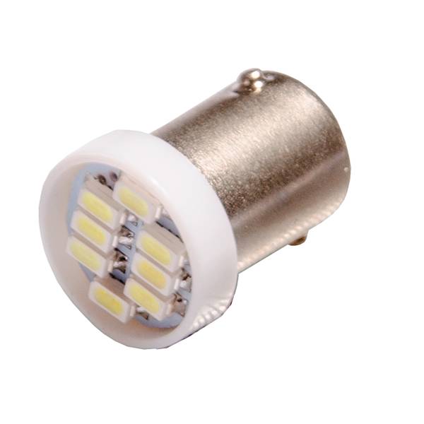 Лампа габарит. 12V T4W T8.5 8 SMD с цок. BA9s