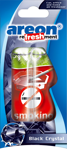 Ароматизатор подвесной REFRESHMENT LIQUID Черный кристал