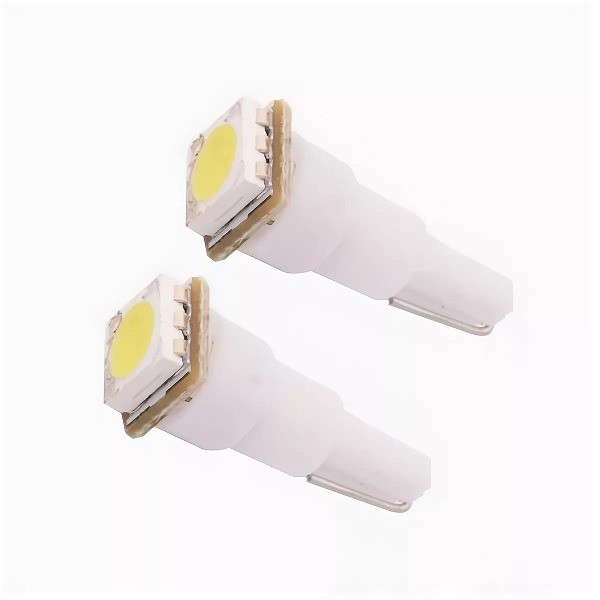 Лампа щитка пр. 12V W1.2W T5 1 SMD без цок. W2x4.6d