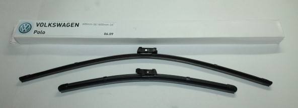 Щетка стеклоочистителя бескаркасная Volkswagen Polo 24  60 см+ 16  40 см