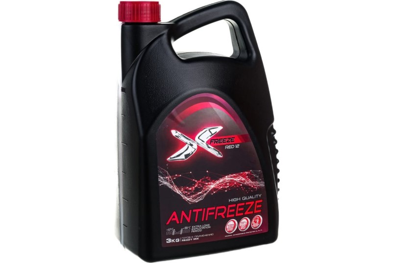 Антифриз  X-Freeze Red  (3 кг.) красный