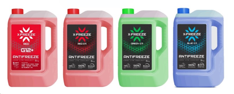 Антифриз  X-Freeze Green  (3 кг.) зеленый