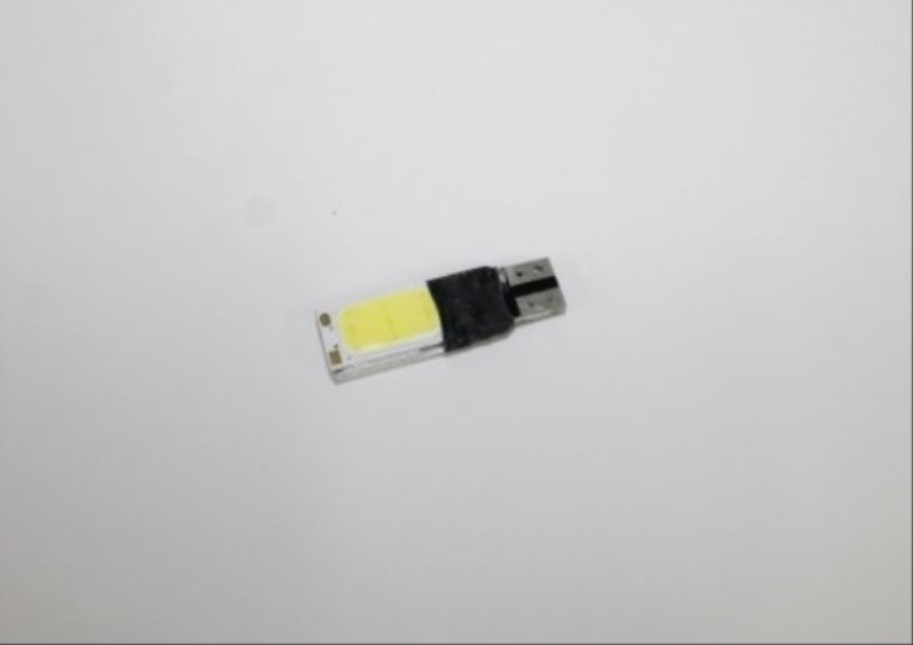 Лампа габарит. 12V W5W T10 1 SMD без цок. W2.1x9.5d (к-т 2 шт)