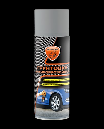 Грунтовка 520 мл серая (аэрозоль) акрил. антикоррозийная