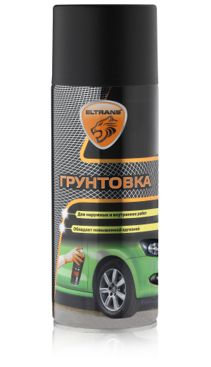 Грунтовка 520 мл черная (аэрозоль) акрил.