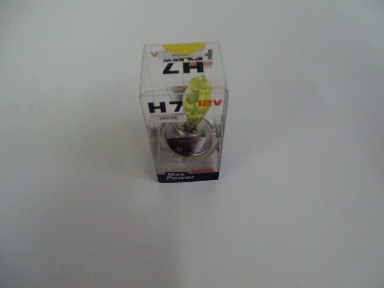 Лампа H7 12V 55W Px26d +50% HOD YELLOW 2800K