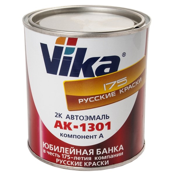 Краска эмаль Vika акрил. АК-1301 2К Апельсин КАМ. 0,85 кг