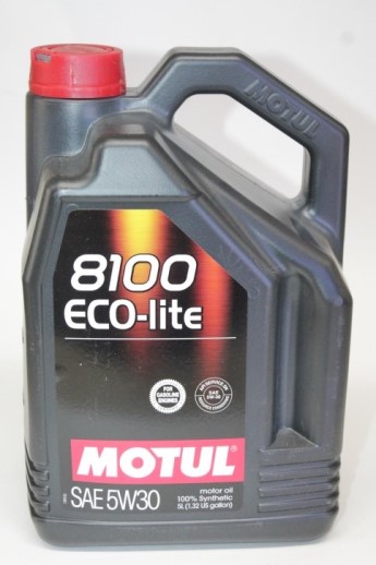 Масло моторное MOTUL 8100 Eco-lite 5W30 SP-RC (5л.) синтетическое (бенз.)