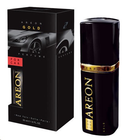 Ароматизатор спрей  PERFUME  Золото 50 мл
