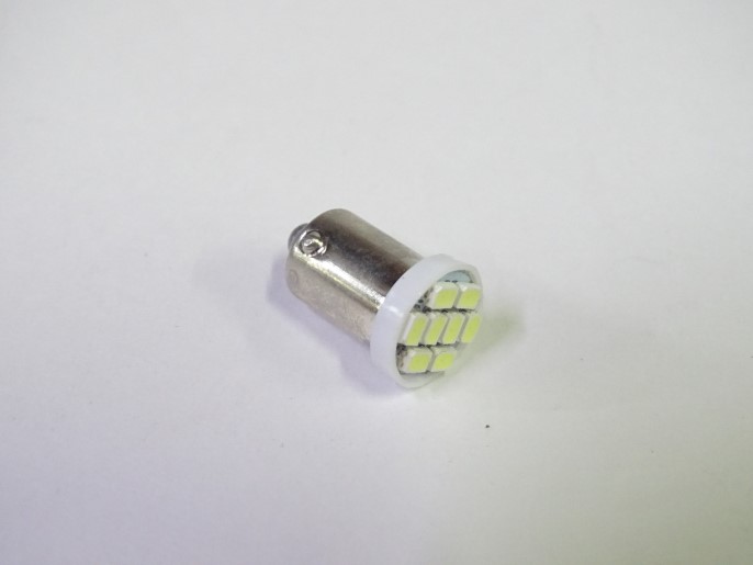 Лампа габарит. 12V T4W T8.5 4 SMD с цок. BA9s