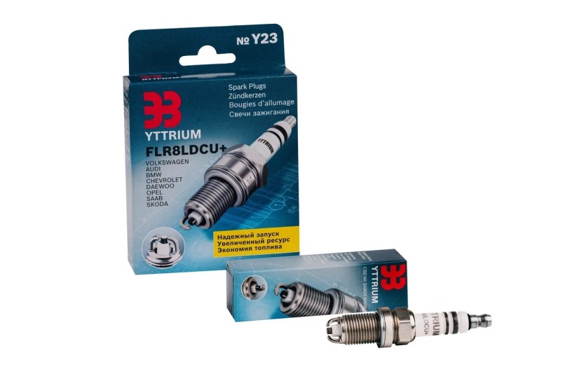 Свечи Энгельс YTTRIUM FLR 8 LDCU+ /Audi, BMW, Chevrolet, Daewoo, Opel, Skoda, Volkswagen/ и.у.