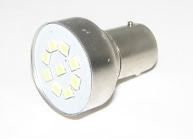 Лампа 1-конт. 12V P21W S25 6 SMD с цок. BA15s