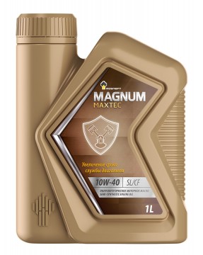 Масло моторное Rosneft Magnum Maxtec 10W40 SL/CF (1л.) полусинтетическое (бенз., диз.)