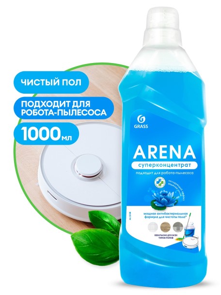 Средство для пола  Arena  1 л. Водная лилия