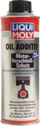 Присадка в двигатель 300 мл с дисульфидом молибдена Oil Additiv