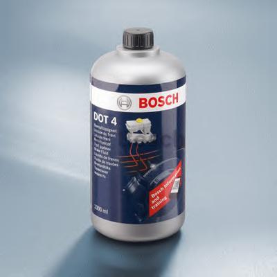 Жидкость тормозная 1 л.  DOT-4  Bosch