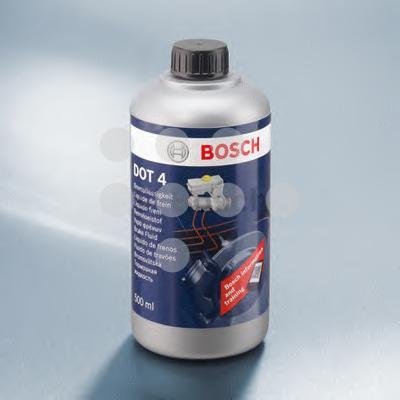 Жидкость тормозная 0,5 л.  DOT-4  Bosch
