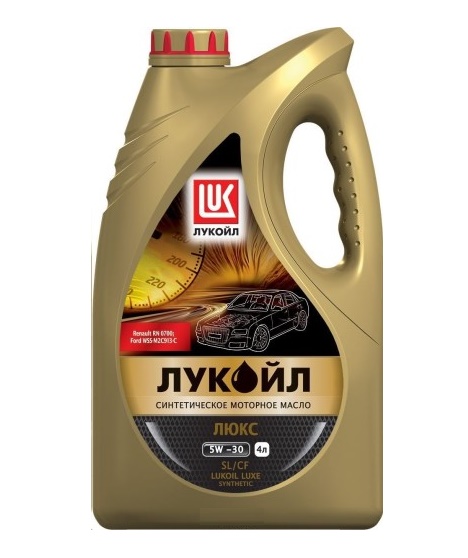 Масло моторное Лукойл-Люкс 5W30 SL/CF A5/B5 (4л.) синтетическое (бенз., диз.)