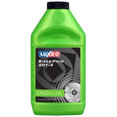 Жидкость тормозная 910 гр  DOT-4  зеленый