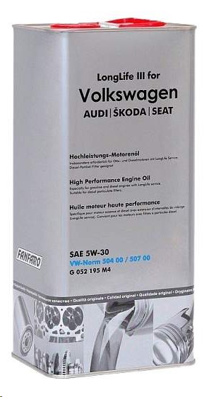 Масло моторное FanFaro for VW Audi Skoda Seat 5W30 SN С3 (5л.) синтетическое (бенз., диз.)