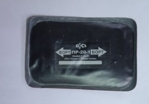 Пластырь резинокордный (90х135мм 2 слоя) радиальный (уп.=10шт)