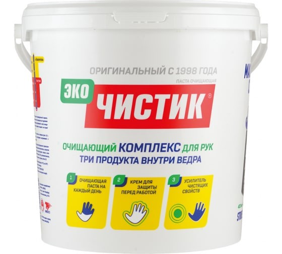 Паста для очистки рук 11 кг ЭкоЧистик