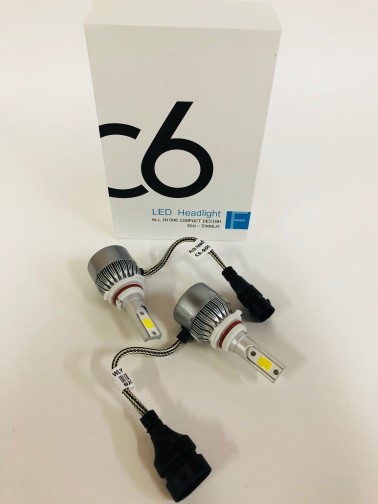 Лампа HB4 (9006) 12V LED 36W/3800LM 6000K 2 шт (со встр. вентилятором)