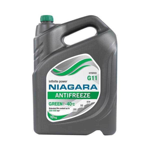 Антифриз  Ниагара  G-11 (10 кг.) зеленый