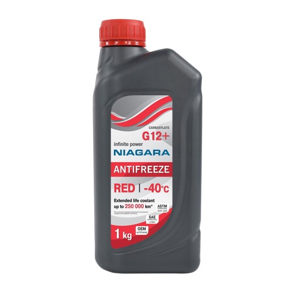 Антифриз Ниагара G-12+ -40С (1 кг.) красный