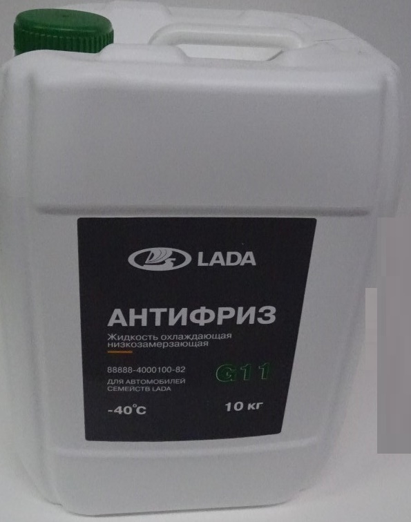 Антифриз  LADA  G-11 (10 кг.) зеленый