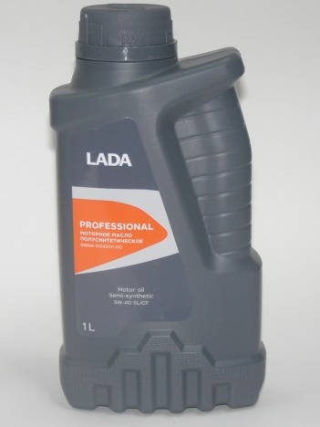 Масло моторное LADA Professional 5W40 SL/CF (1л.) полусинтетическое. (бенз., диз.)