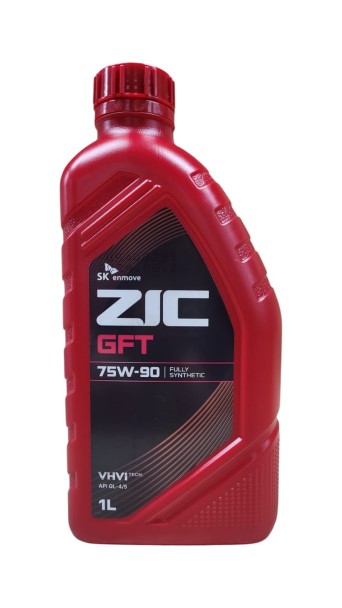 Масло трансм. ZIC GFT 75W90 GL-4/5 (1л.) синт.
