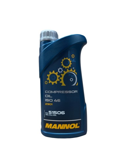 Масло компрессорное Mannol (1 л.) мин. Oil ISO 46