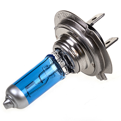 Лампа H7 12V 55W Px26d набор +30% XENON WHITE 2 шт