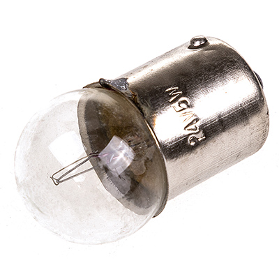 Лампа габарит. 12V R5W G18 с цок. BA15s