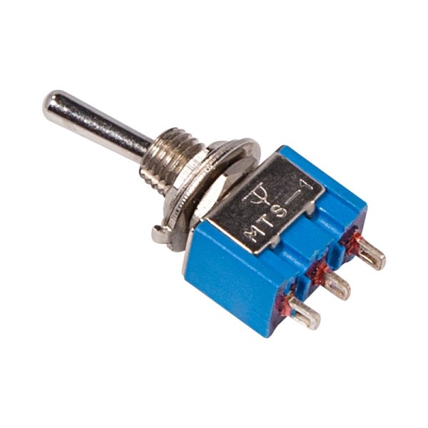 Тумблер 2-х позиц. 250V 3А (3c) ON-ON однополюсный Micro
