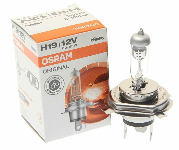 Лампа H19 12V 60/55W PU43T-3