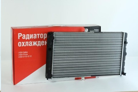 Радиатор основ. алюм. /2110-12/ карб. (ДЗА)