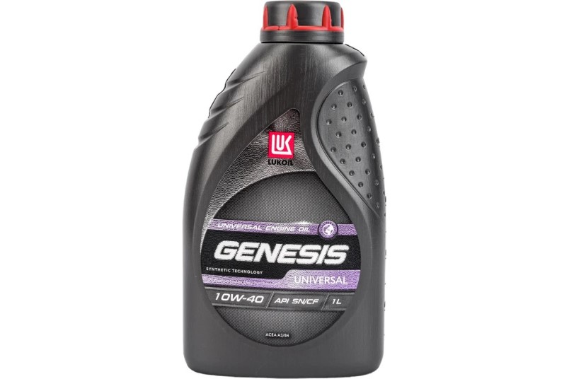 Масло моторное Лукойл GENESIS Universal 10W40 SN/CF A3/B4 (1л.) полусинтетическое (бенз., диз.)