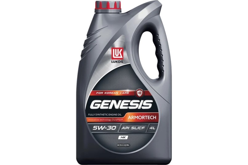 Масло моторное Лукойл GENESIS ARMORTECH HK 5W30 SL/CF A3/B4 (4л.) синтетическое (бенз., диз.)
