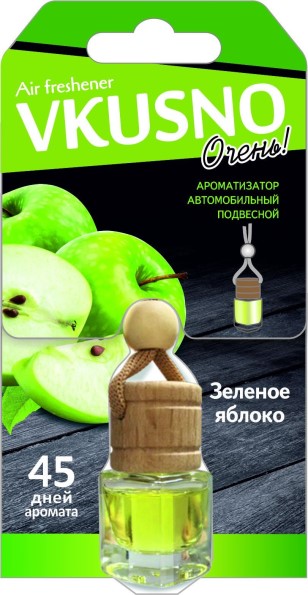 Ароматизатор подвесной  БОЧОНОК Freshco Vkusno  Яблоко