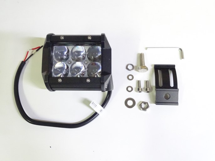 Фара светодиодная дополнительная 6 SMD 18W (Lens)